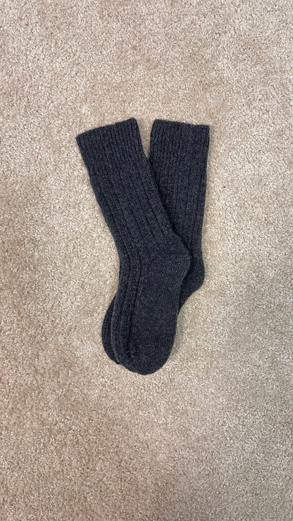 Wool cashmere socks