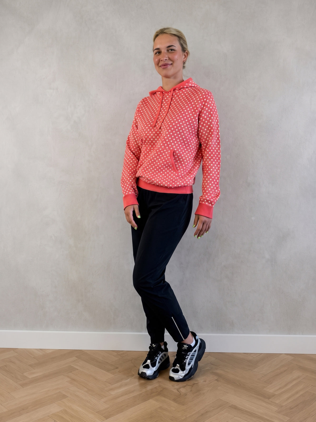 Polka Dot Hoodie “Polina”