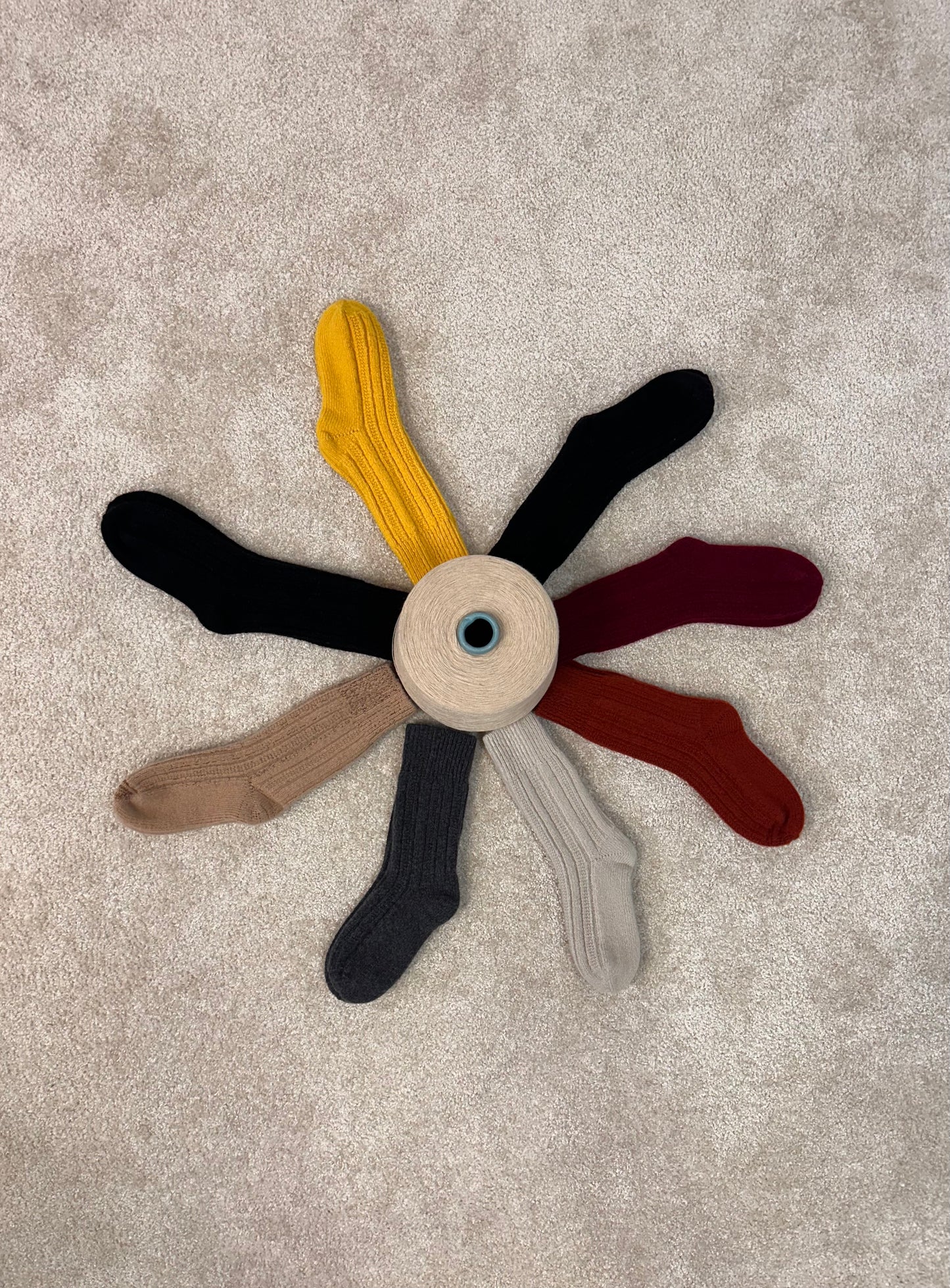 Wool cashmere socks
