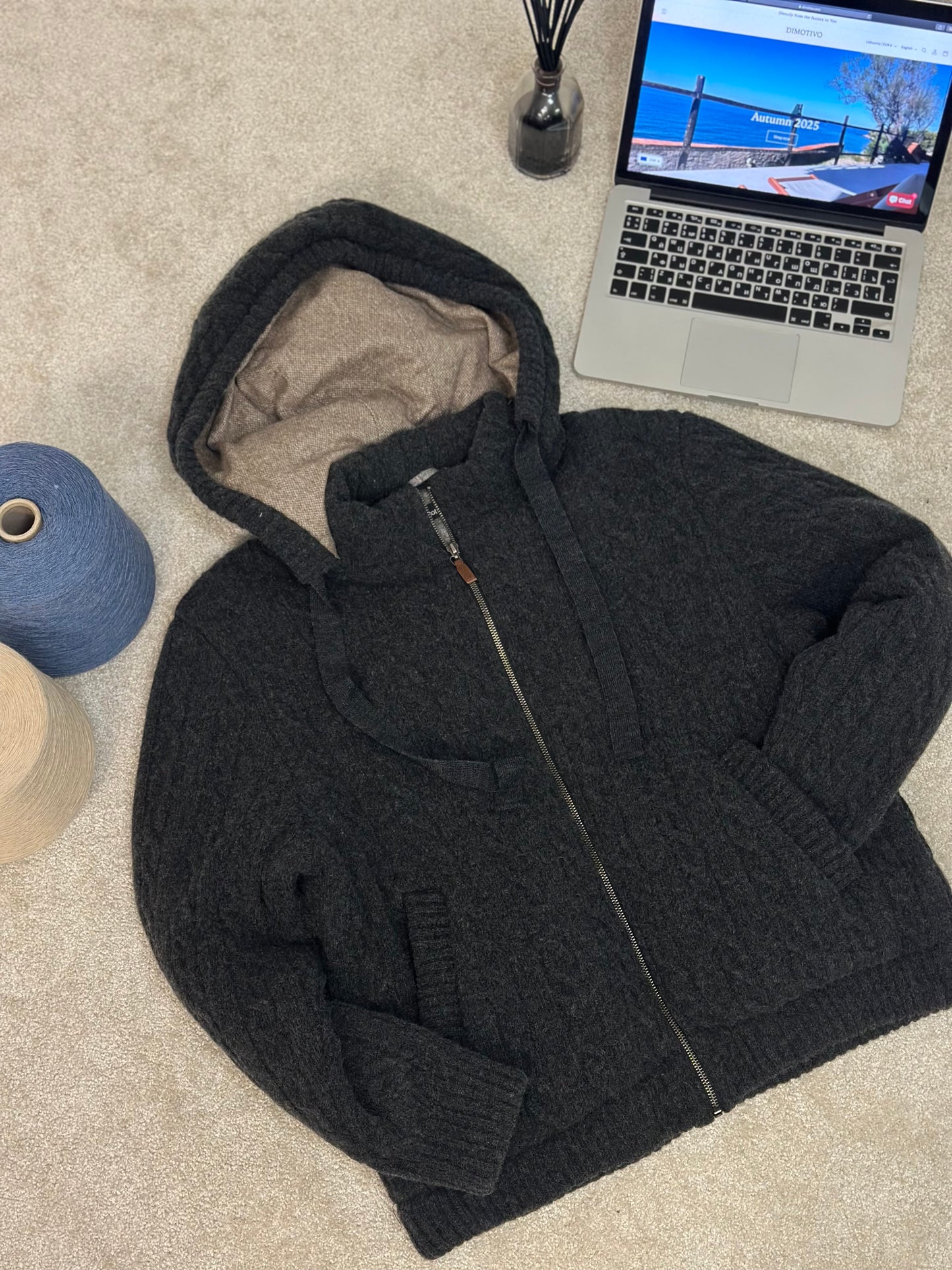 Wool Cashmere Jacket "Louisa"