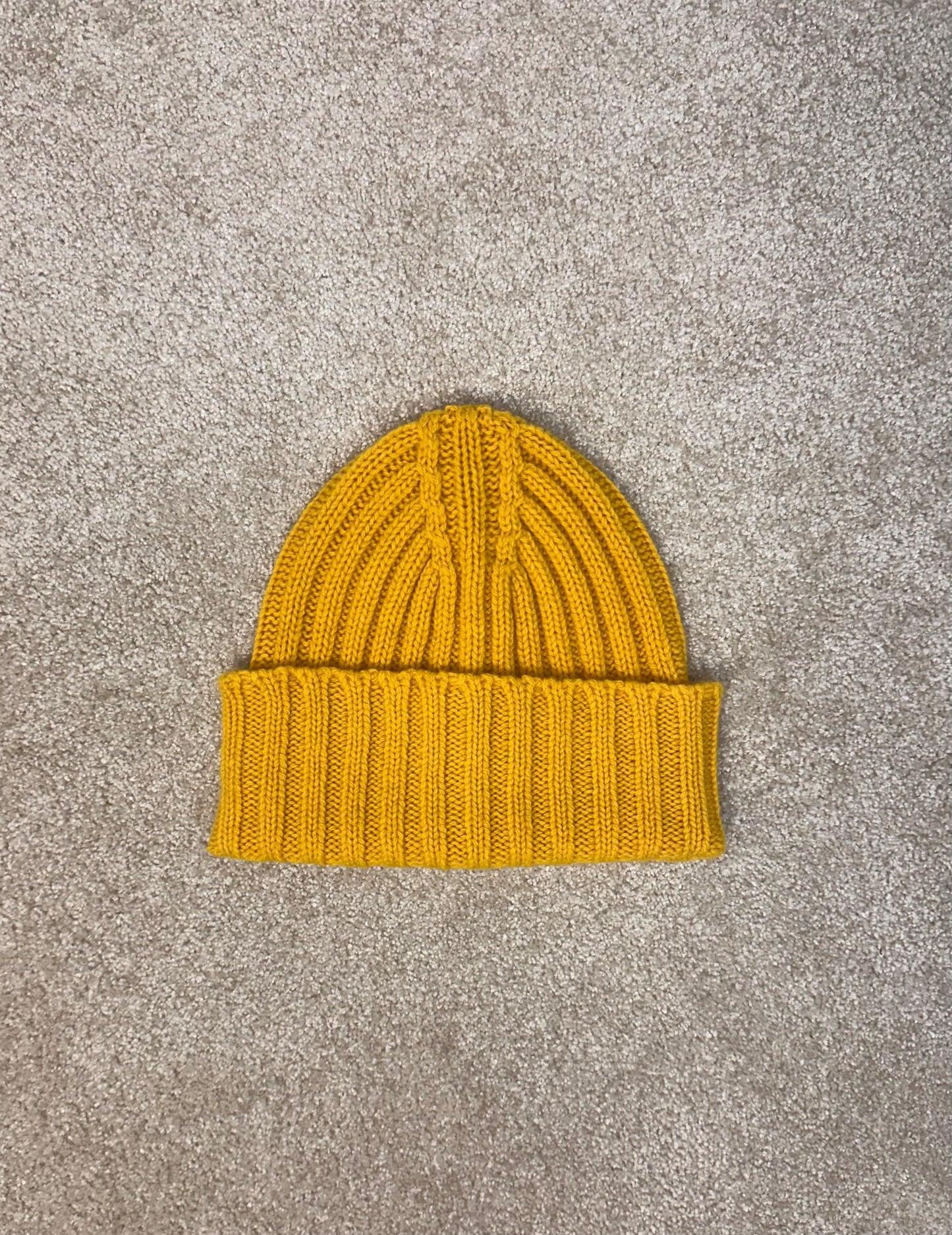 Wool cashmere Beanie hat "Elly"