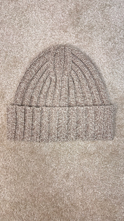 Wool cashmere Beanie hat "Elly"