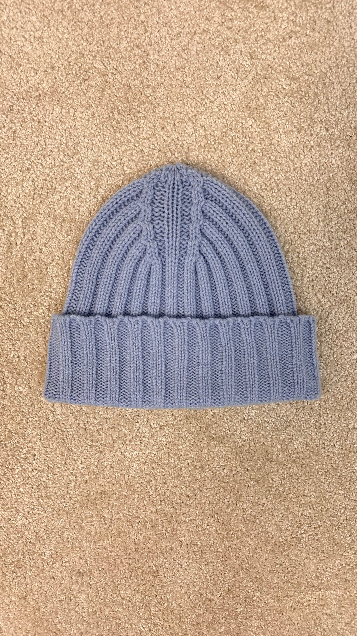 Wool cashmere Beanie hat "Elly"