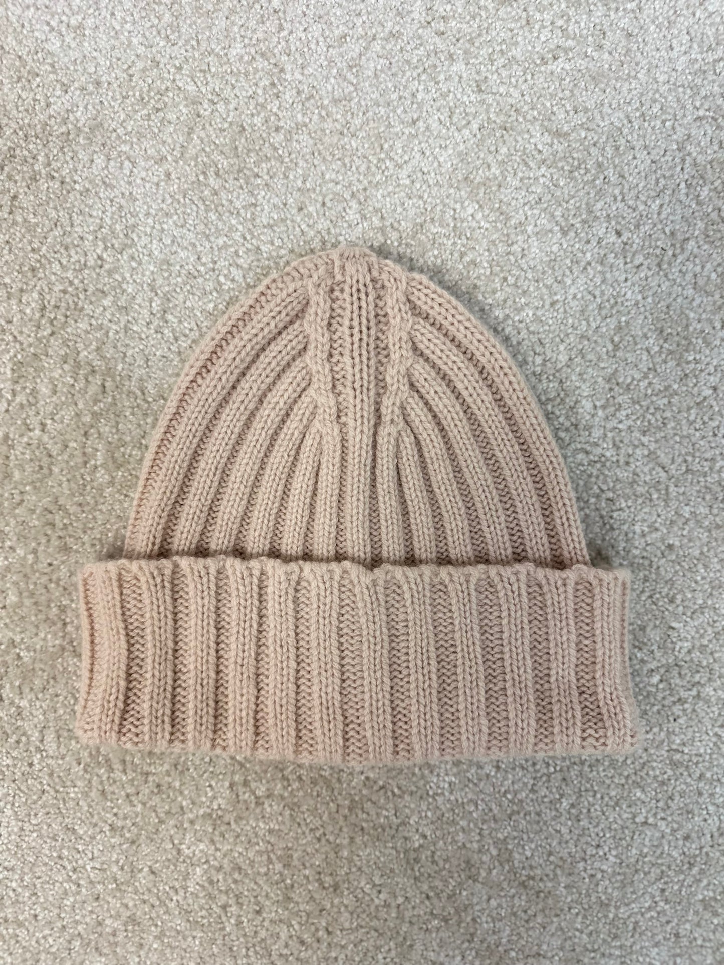 Wool cashmere Beanie hat "Elly"