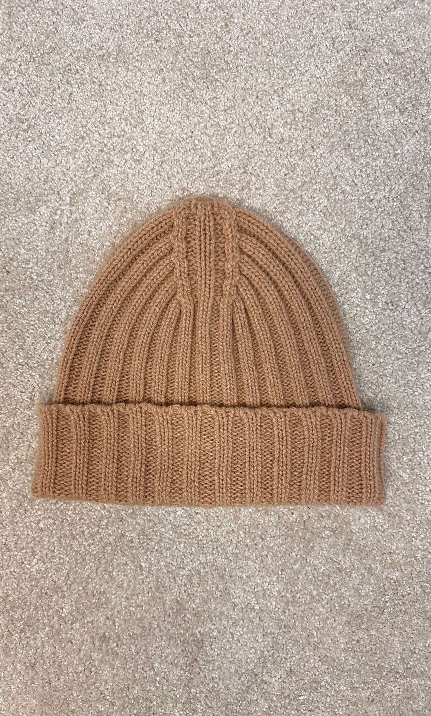 Wool cashmere Beanie hat "Elly"