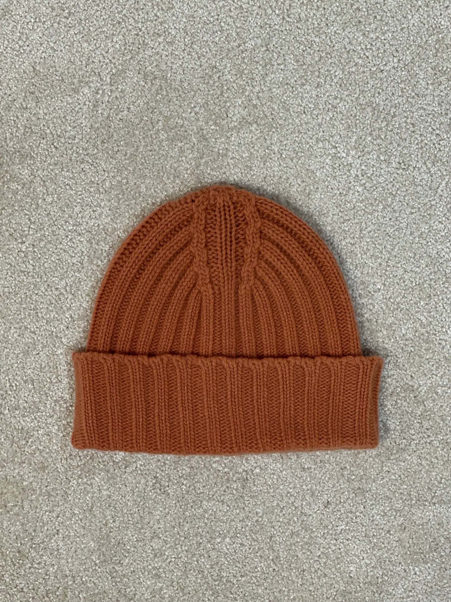 Wool cashmere Beanie hat "Elly"