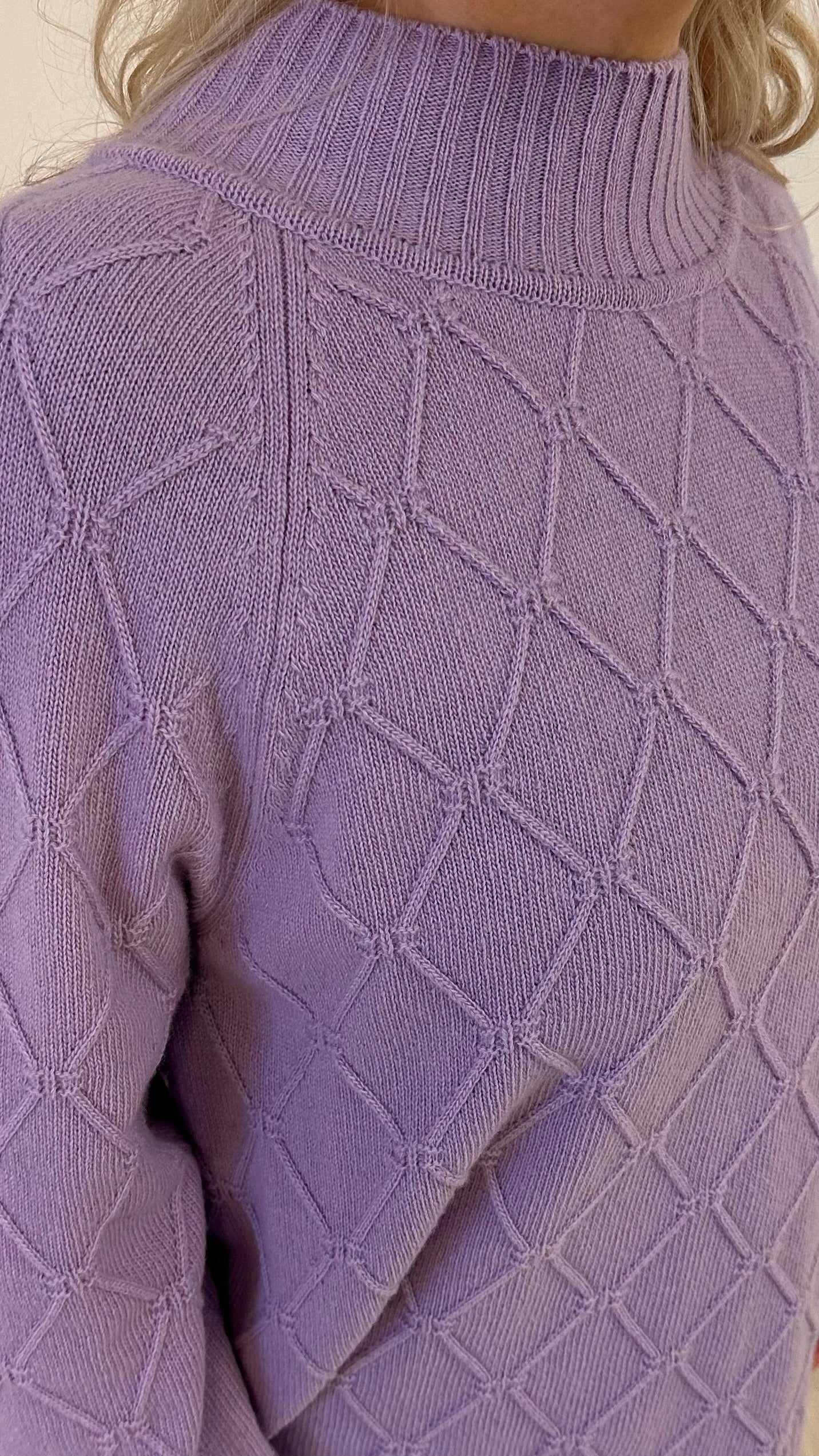 Wool Cashmere Sweater “Kelly”