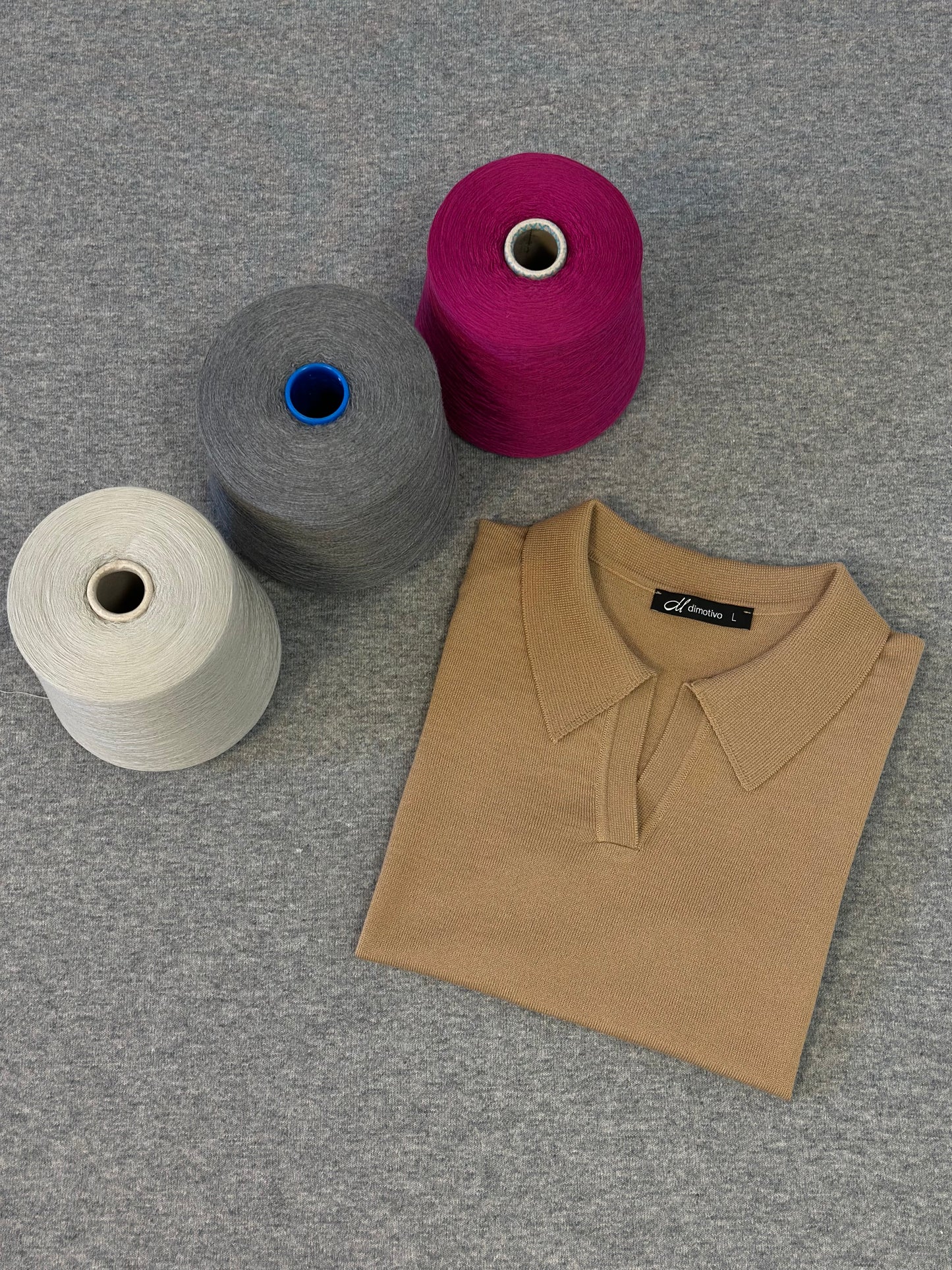 Merino Wool Polo Shirt “Paula”