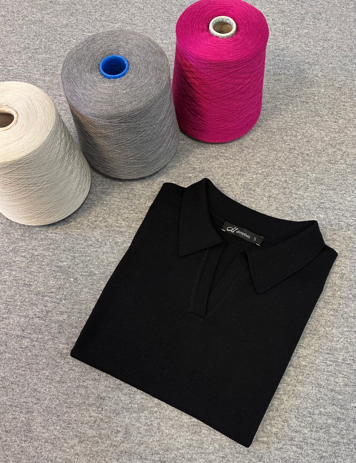 Merino Wool Polo Shirt “Paula”