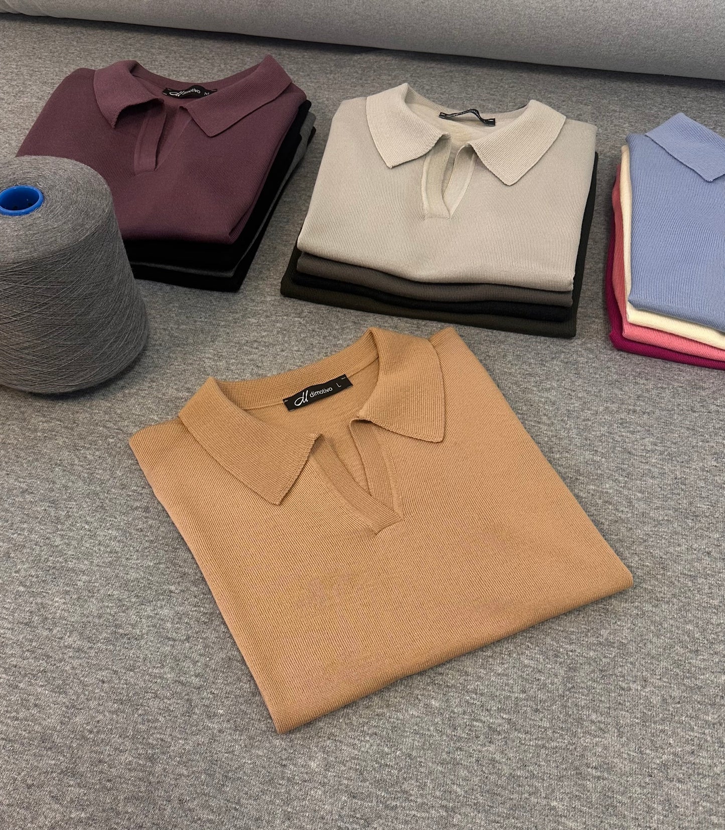 Merino Wool Polo Shirt “Paula”