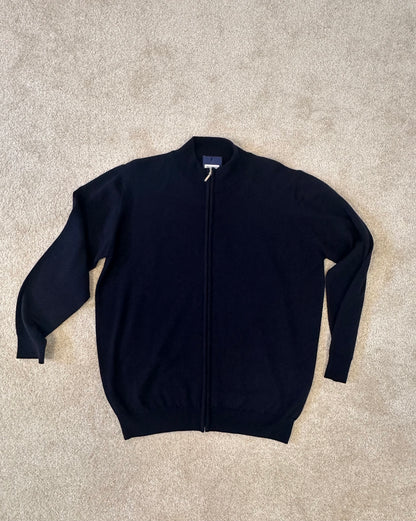 Merino wool Sweater "Maison Z" full zip