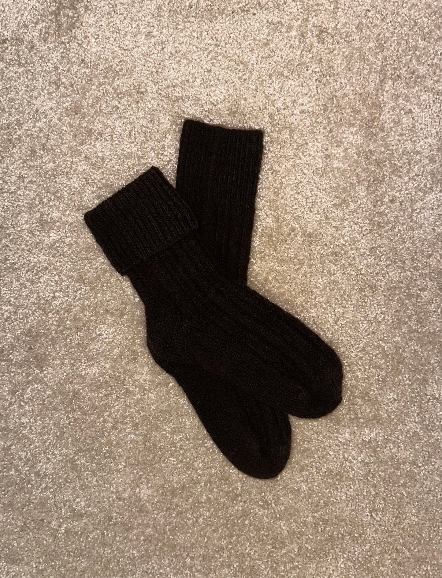 Wool cashmere socks