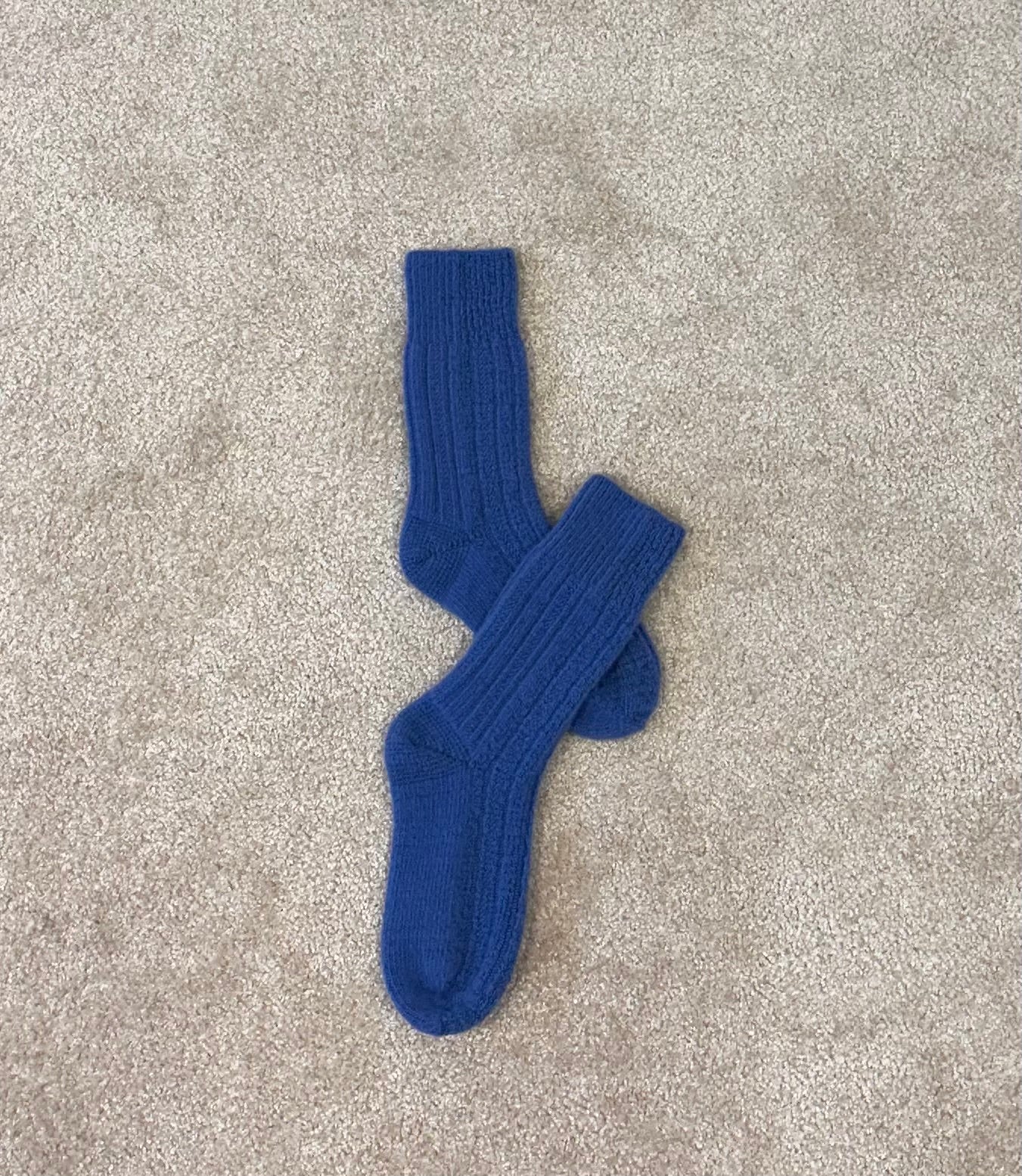 Wool cashmere socks