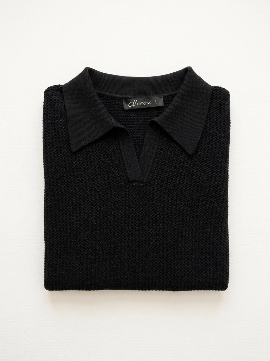 Cotton Short Sleeve Polo T-shirt “PERLE”