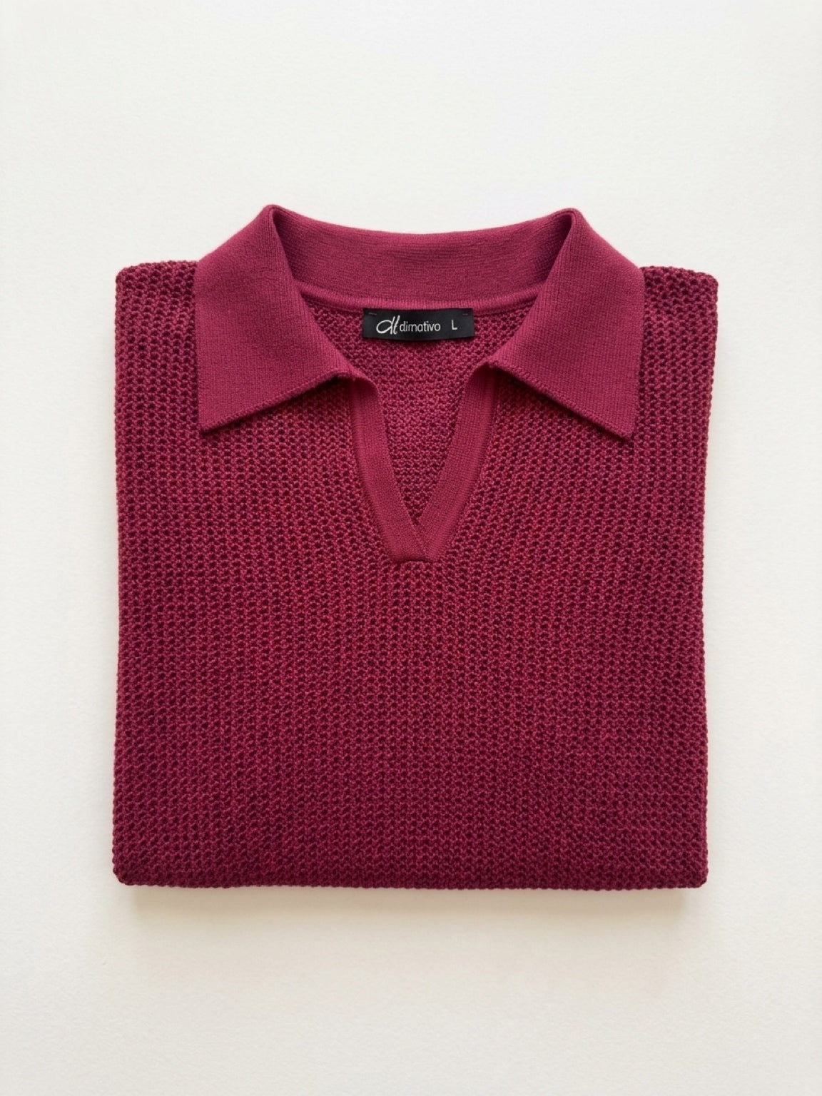 Cotton Short Sleeve Polo T-shirt “PERLE”