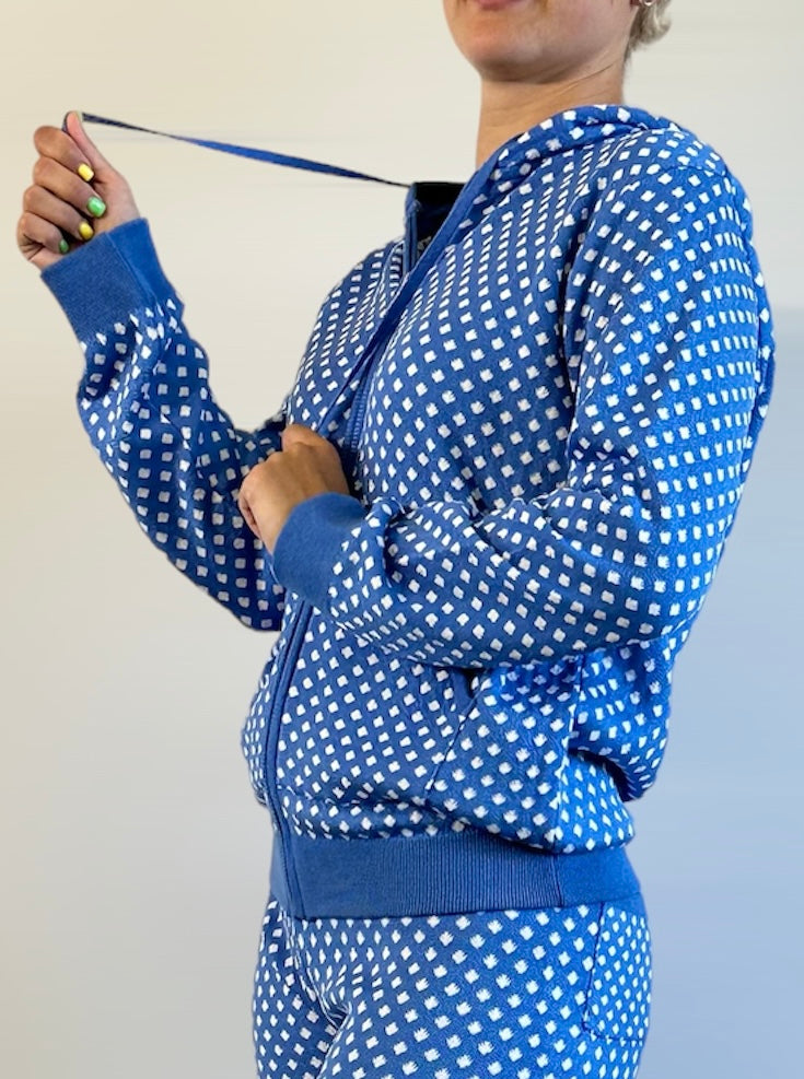 Polka Dot Hoodie “Polina”