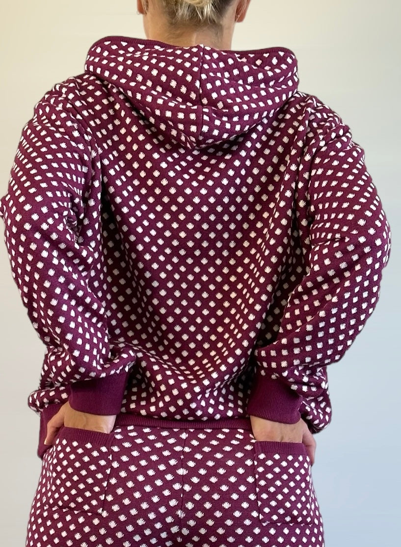 Polka Dot Hoodie “Polina”