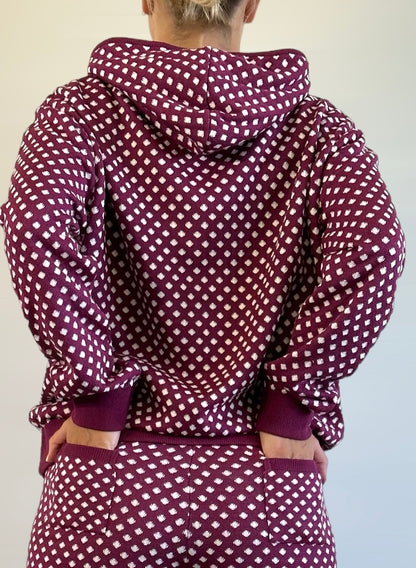 Polka Dot Hoodie “Polina”