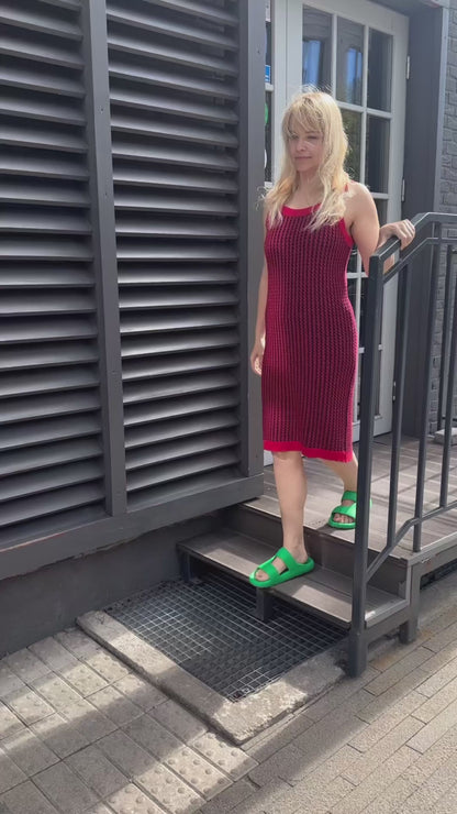 Cotton Cable dress "Brianna"