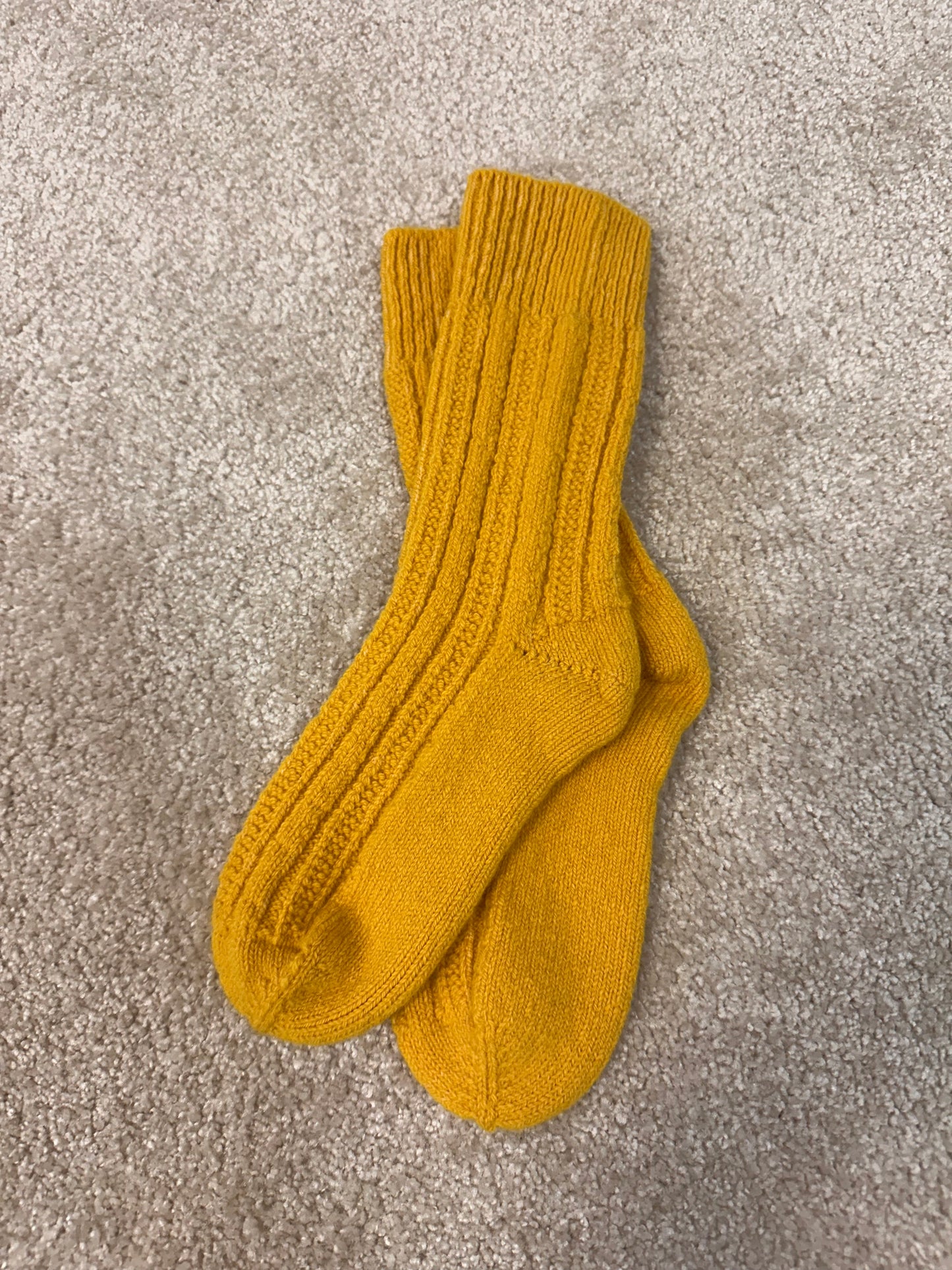 Wool cashmere socks